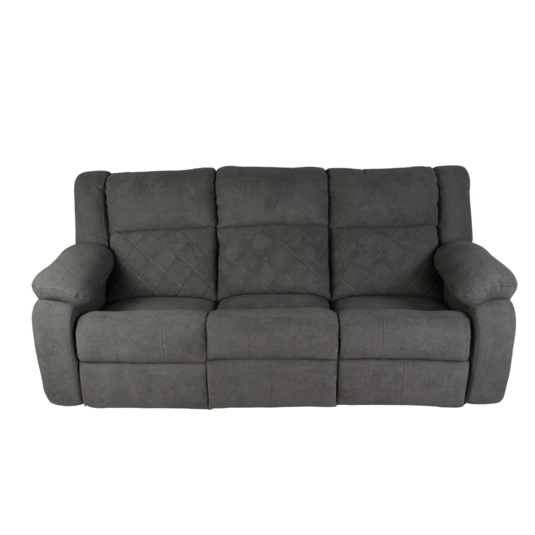 Primrose Christie 3 Seater Recliner - Grey